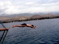 diving