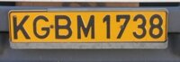 yellow number