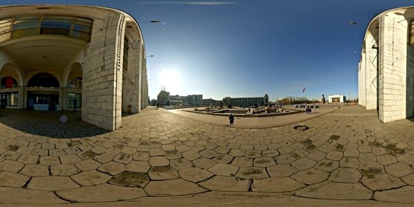 A view of Ala Too Square