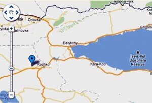 kochkor ata map