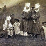 Kyrgyz women from rich families.