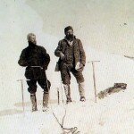 Prince Borghese (left) and Mark Zurbriggen in the village of Ak-Moinok in northern Kyrgyzstan.