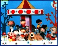 The cast of Magic Roundabout