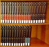 The last version of the Encyclopaedia ran to 32 volumes