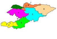 Oblasts in Kyrgyzstan