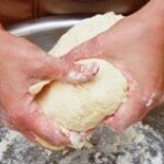 Knead the dough