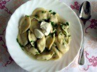 A plate of Pelmeni