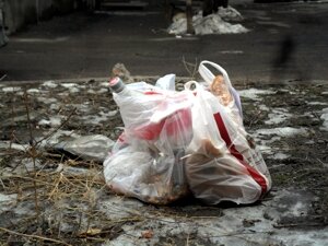 A couple of days later .two more bags appear.