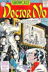 James Bond as a superhero ... the cover of the Dr. No comic by DC comics