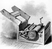 An early, hand powered, Whitney Engine