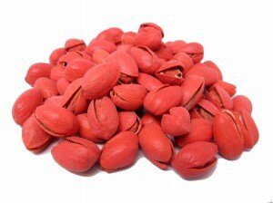 Red Pistachio nuts ... an April Fool's joke?