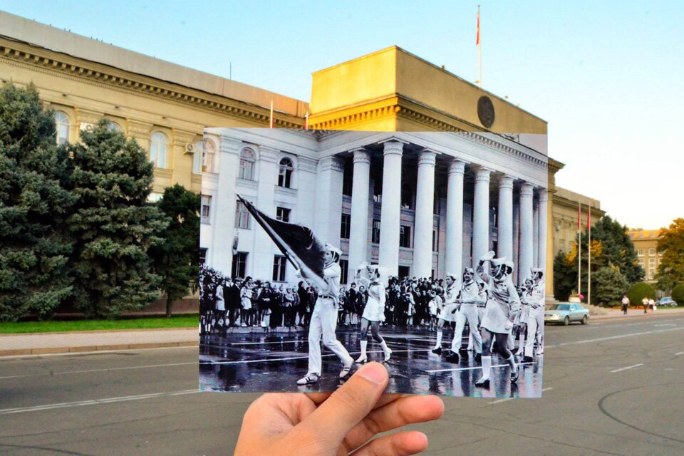 Central Square - Then and Now ... 