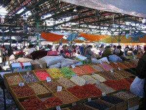 Fruit and Veg stalls