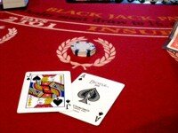A winning hand in Blackjack