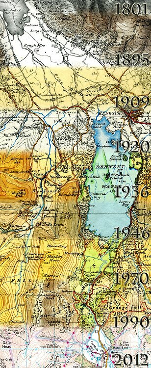 British Ordinance Survey Maps over the years