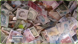 Money ... makes the world go around
