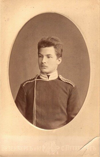 The young Pyotor Kozlov 